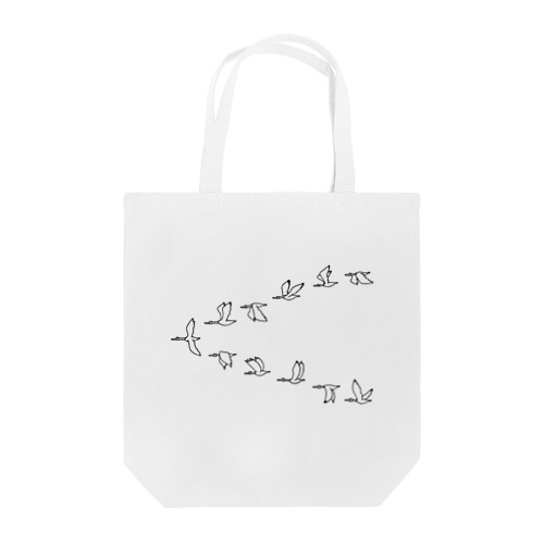 ワタリドリクレッシェンド Tote Bag