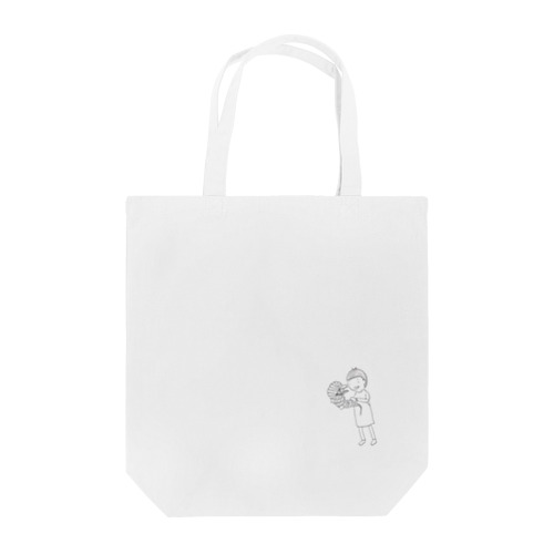 ワームちゃんとおじさん Tote Bag