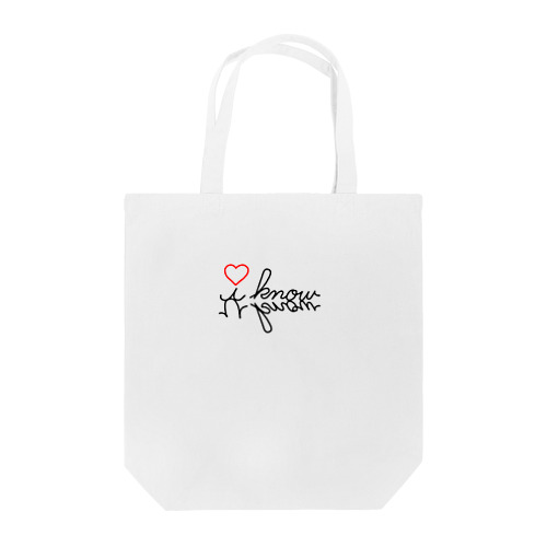 iknowuknow #01 Tote Bag