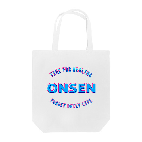 ONSEN -Time for Healing- (カラー) Tote Bag
