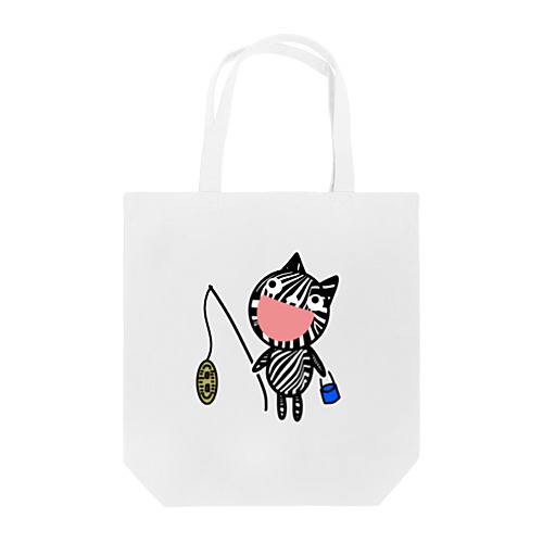 猫に小判 Tote Bag