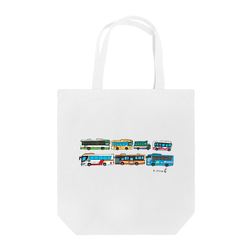 buses トートバッグ