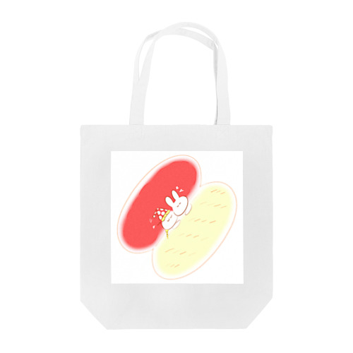 うさちゃん_コッペパン Tote Bag