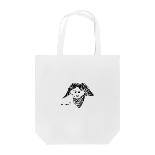 FRENCH GHOST TOTE (WHT) トートバッグ