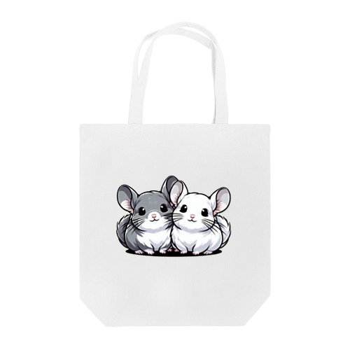 ツインズチンチラ Tote Bag