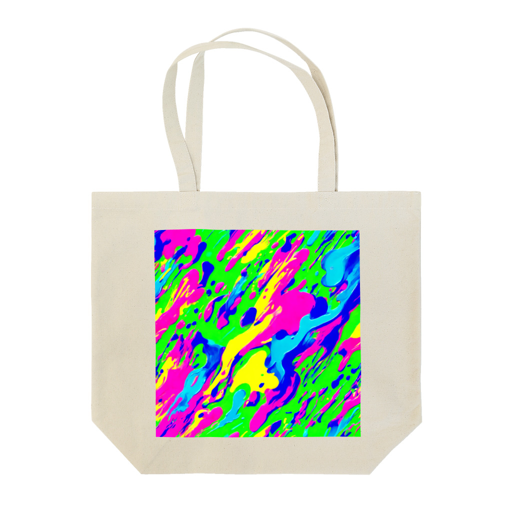 NeonLeakのペンキちゃん8 Tote Bag