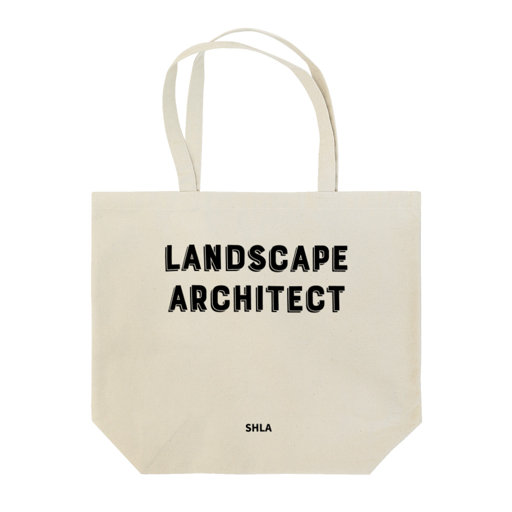 Landscape Architecture｜Studio HataKeのSHLA | ランドスケープアーキテクト グッズ ｜職能シリーズ Tote Bag