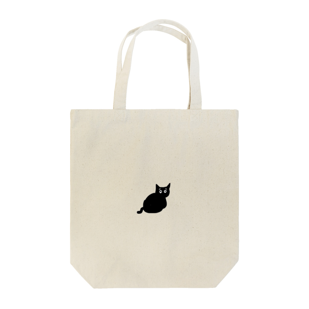 くろぺい舎の折れしっぽのくろぺい Tote Bag