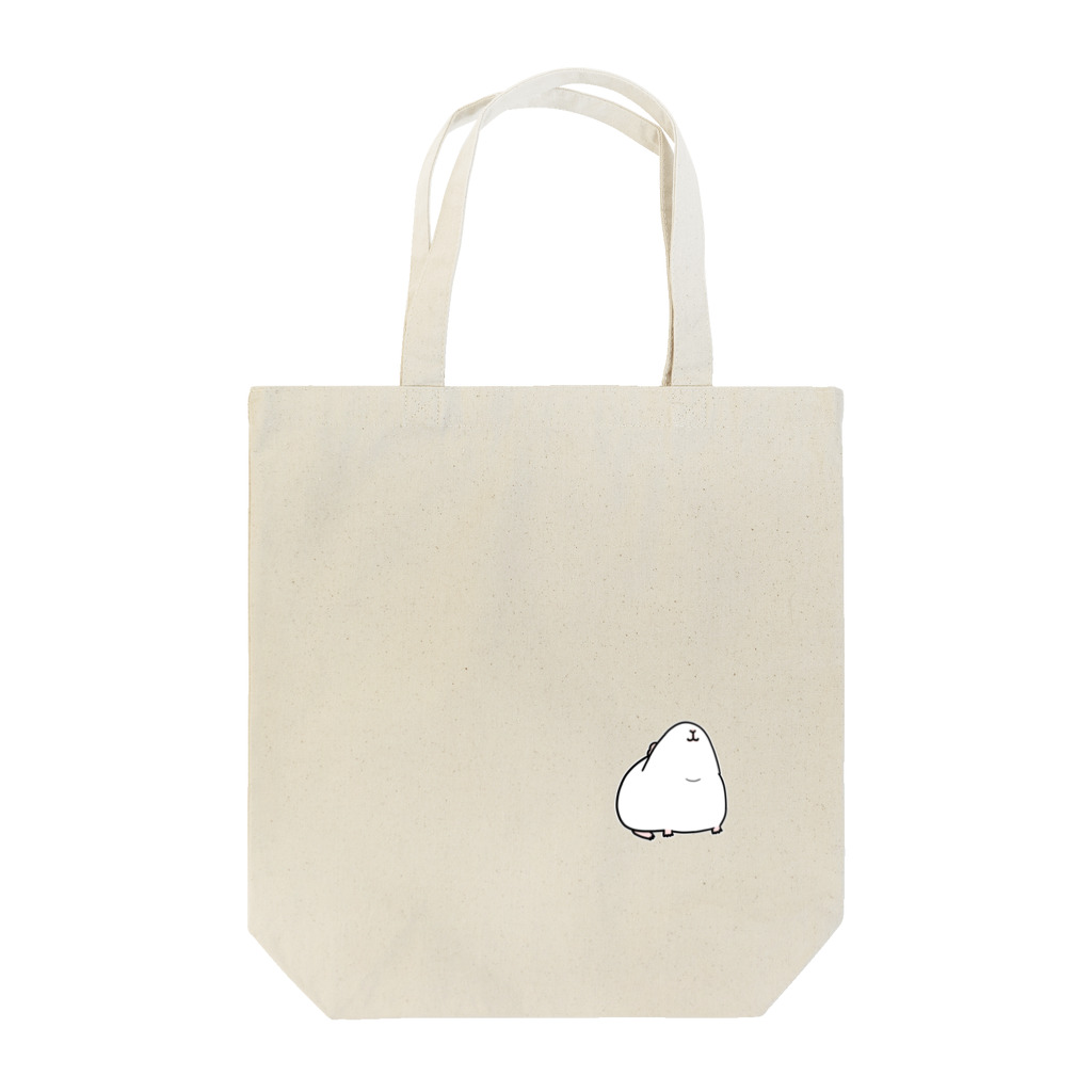 mugiのつよいぽぽ白モルモットちゃん Tote Bag