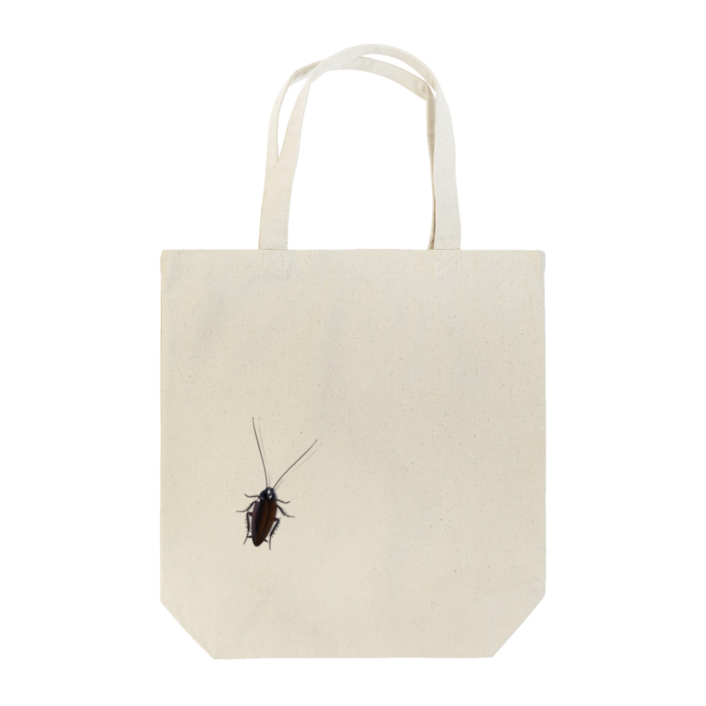 Drecome_Designのいたずらデザイン(ちょっとゴキブリついてますよ) Tote Bag