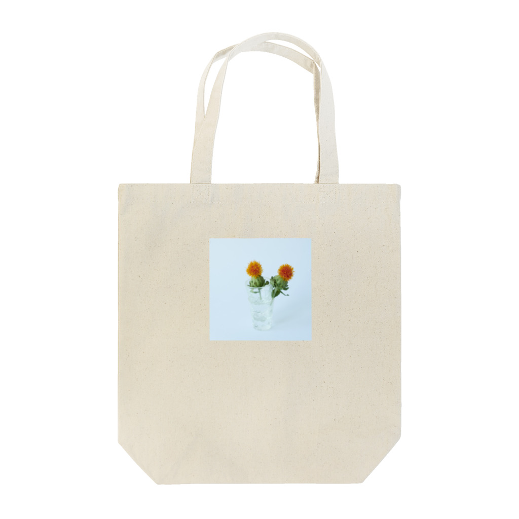 place flowerの紅花 Tote Bag