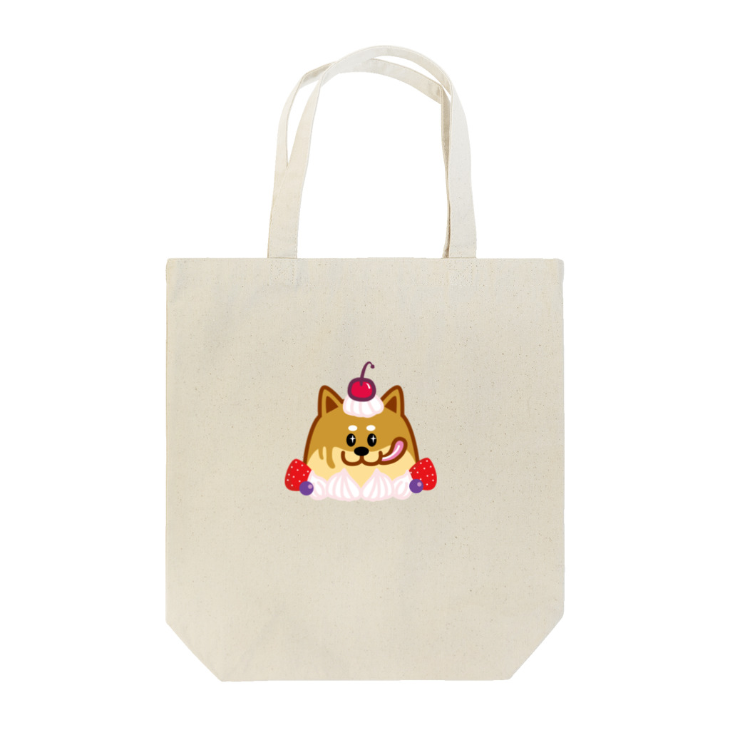 柴犬が好きなともみょんの柴犬プリン Tote Bag