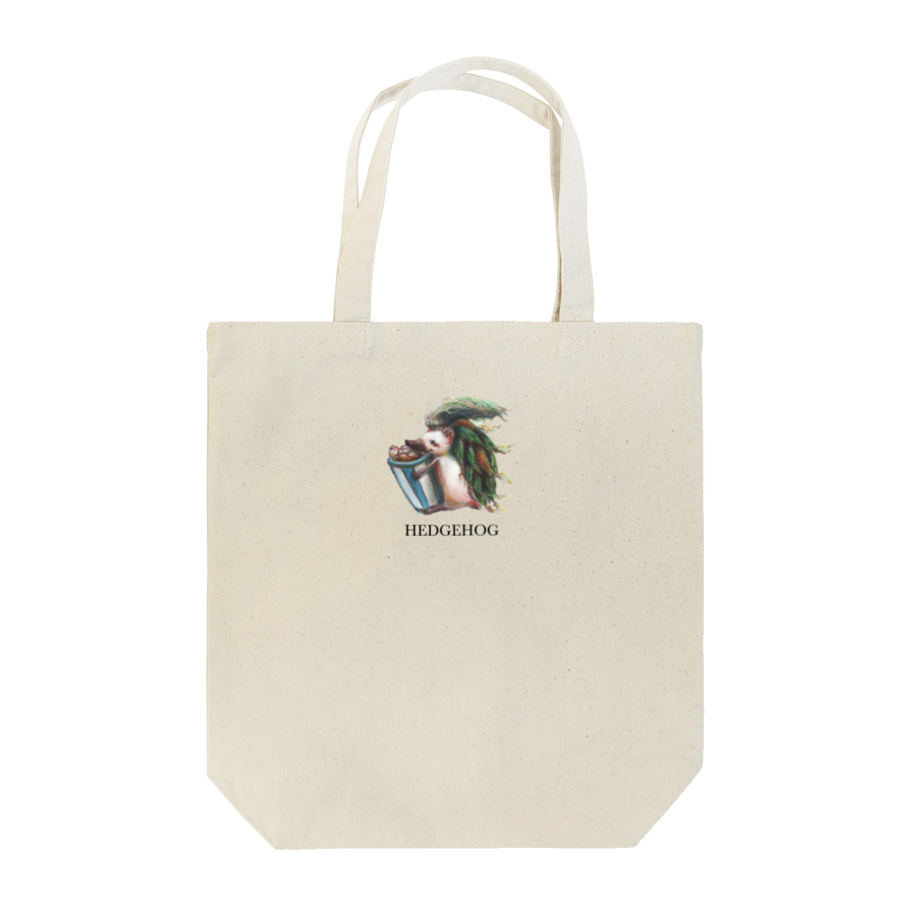 たききのもろこしハリネズミ Tote Bag