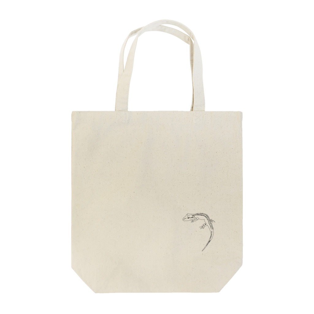 INOSTUDIOのワンポイントトカゲ Tote Bag