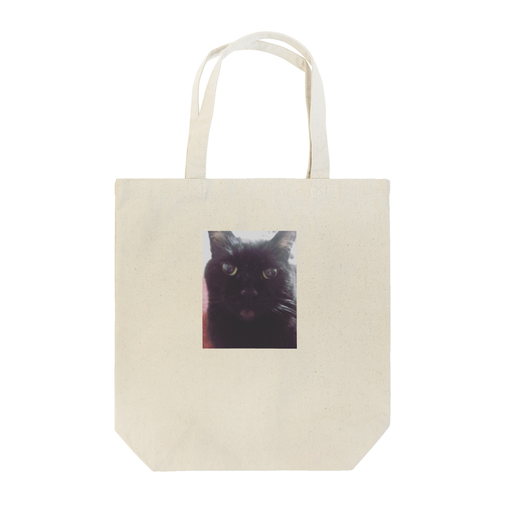 黒猫sceneryの黒猫のミニクロくん Tote Bag