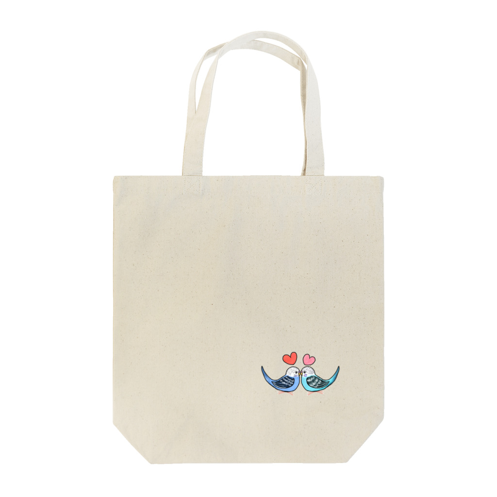 Lily bird（リリーバード）のらぶらぶセキセイ② Tote Bag