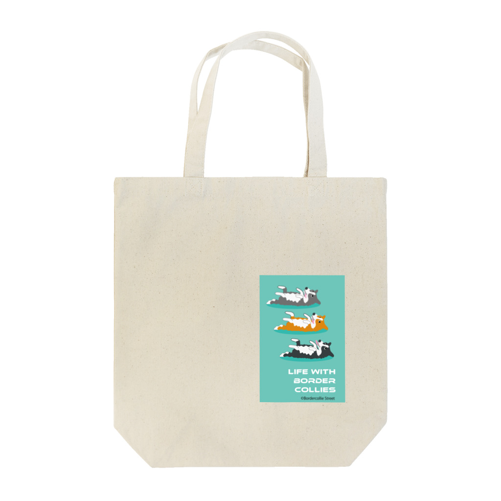 Bordercollie Streetの3bc-1 Tote Bag