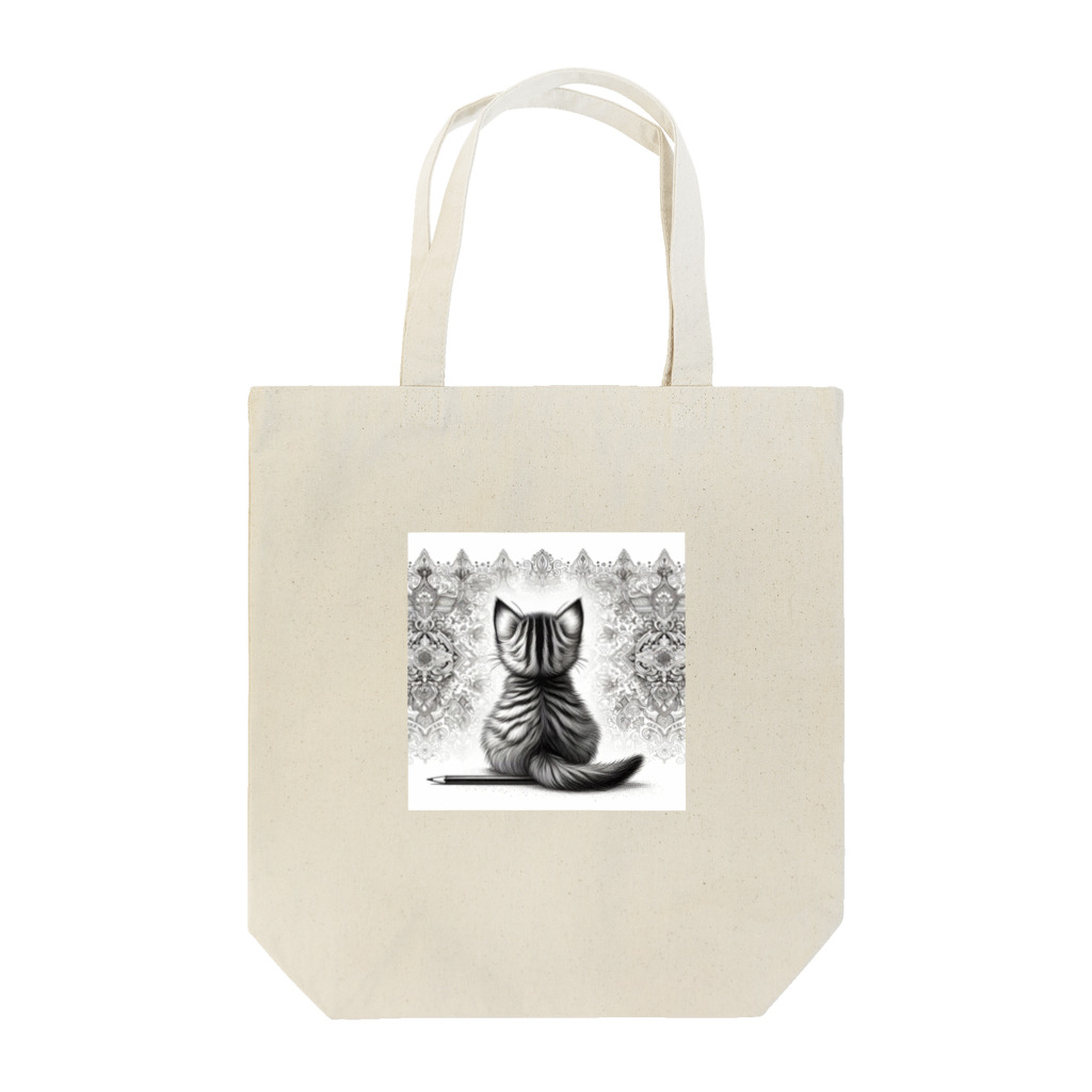 にくきゅう299のBack-raised Dream Cat 3 Tote Bag