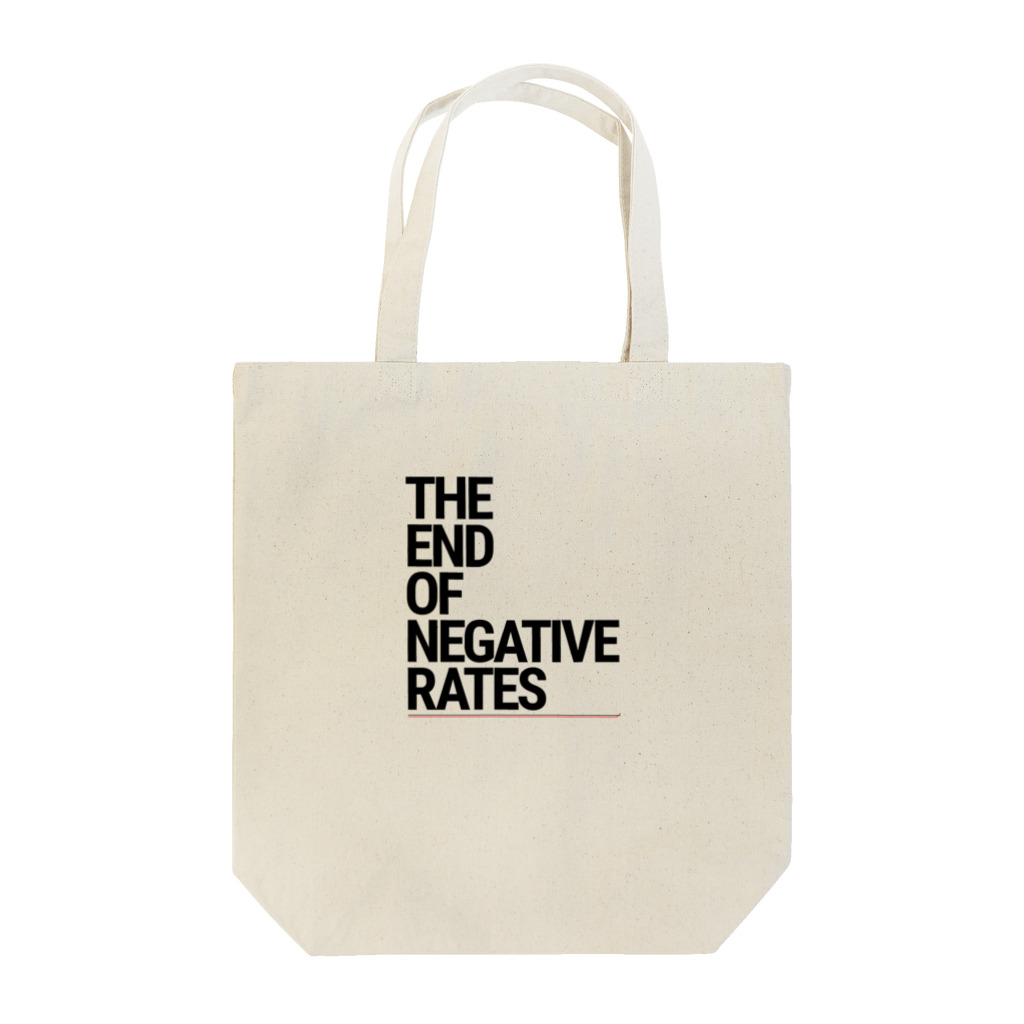 Activeindex( ˘ω˘)のThe End of Negative Rates Tote Bag