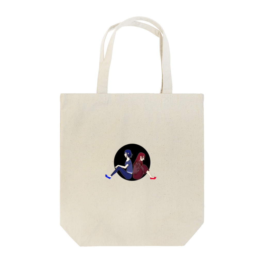 ガールズルームの背中合わせ Tote Bag