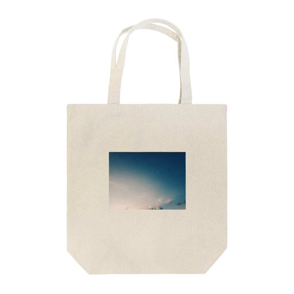 駒音(こまおと)の景色 : 青空2 Tote Bag