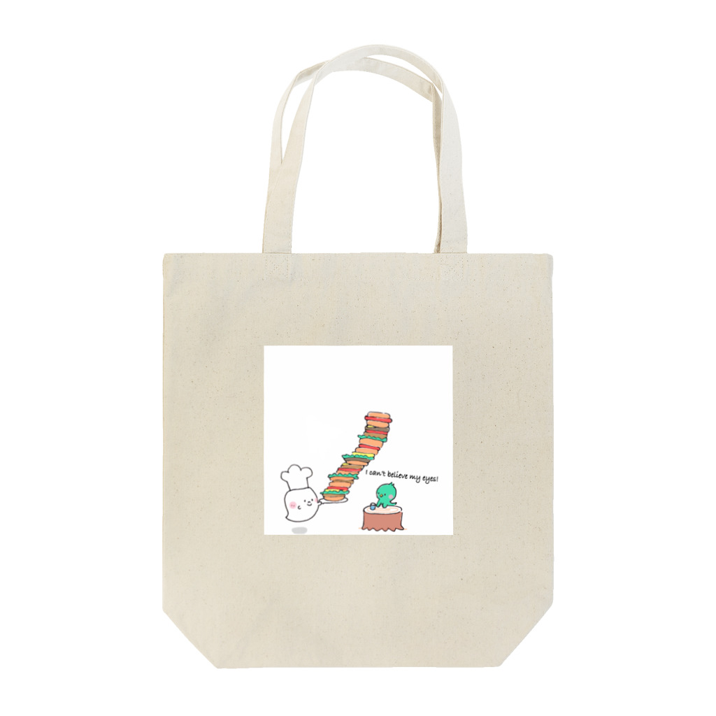 ゆこのバケ太郎と小鳥のソーちゃん♪ Tote Bag