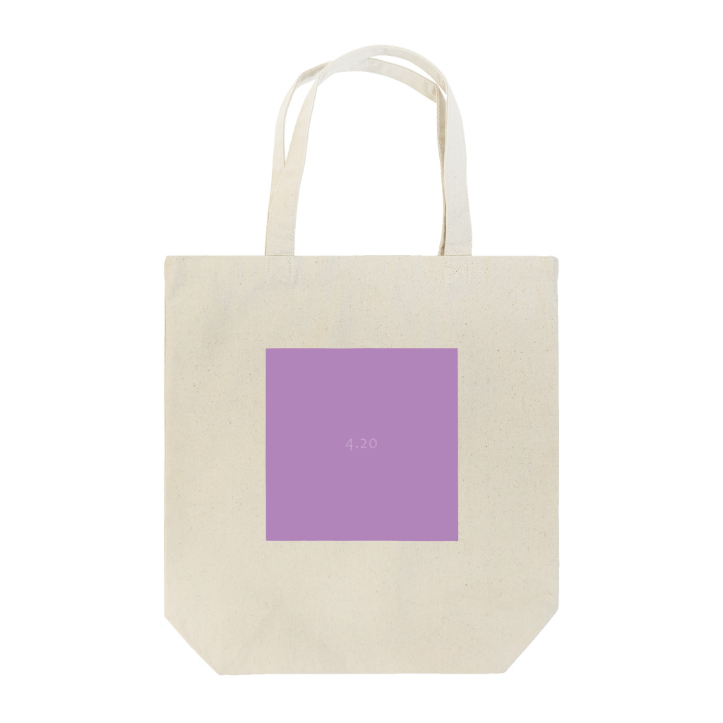 「Birth Day Colors」バースデーカラーの専門店の4月20日の誕生色「アフリカン・ヴァイオレット」 Tote Bag
