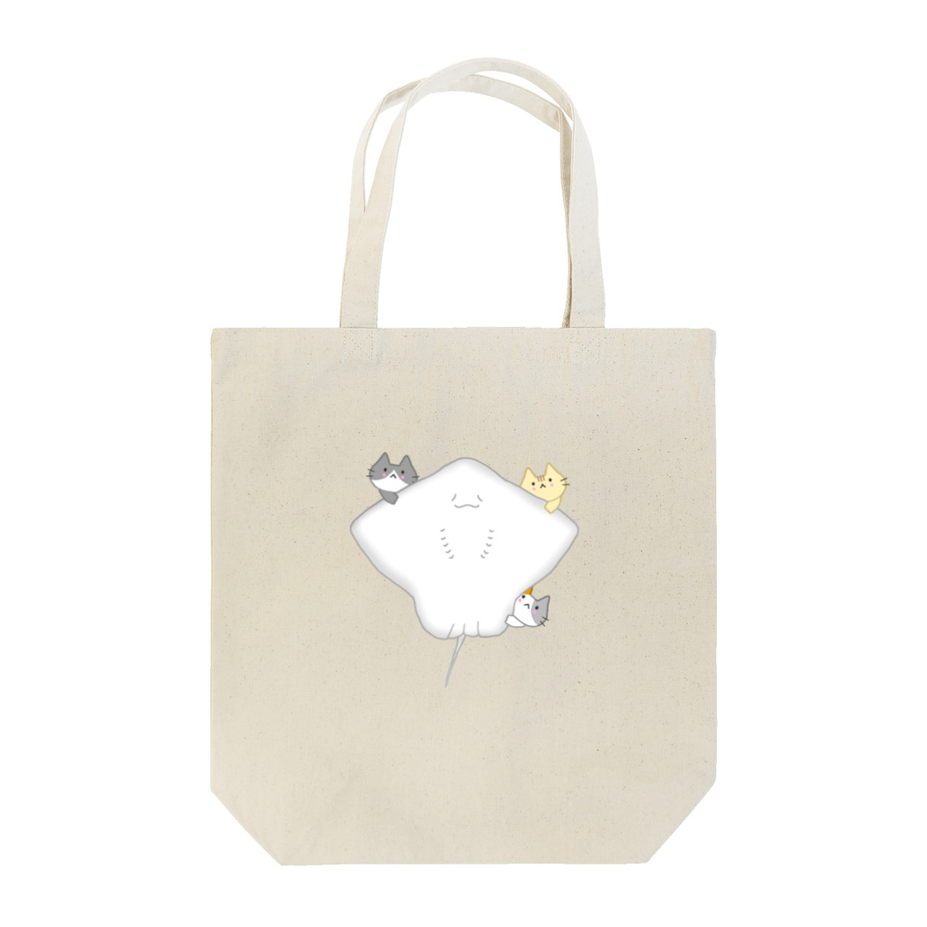 めいぷるのほほえみエイちゃんにゃ Tote Bag