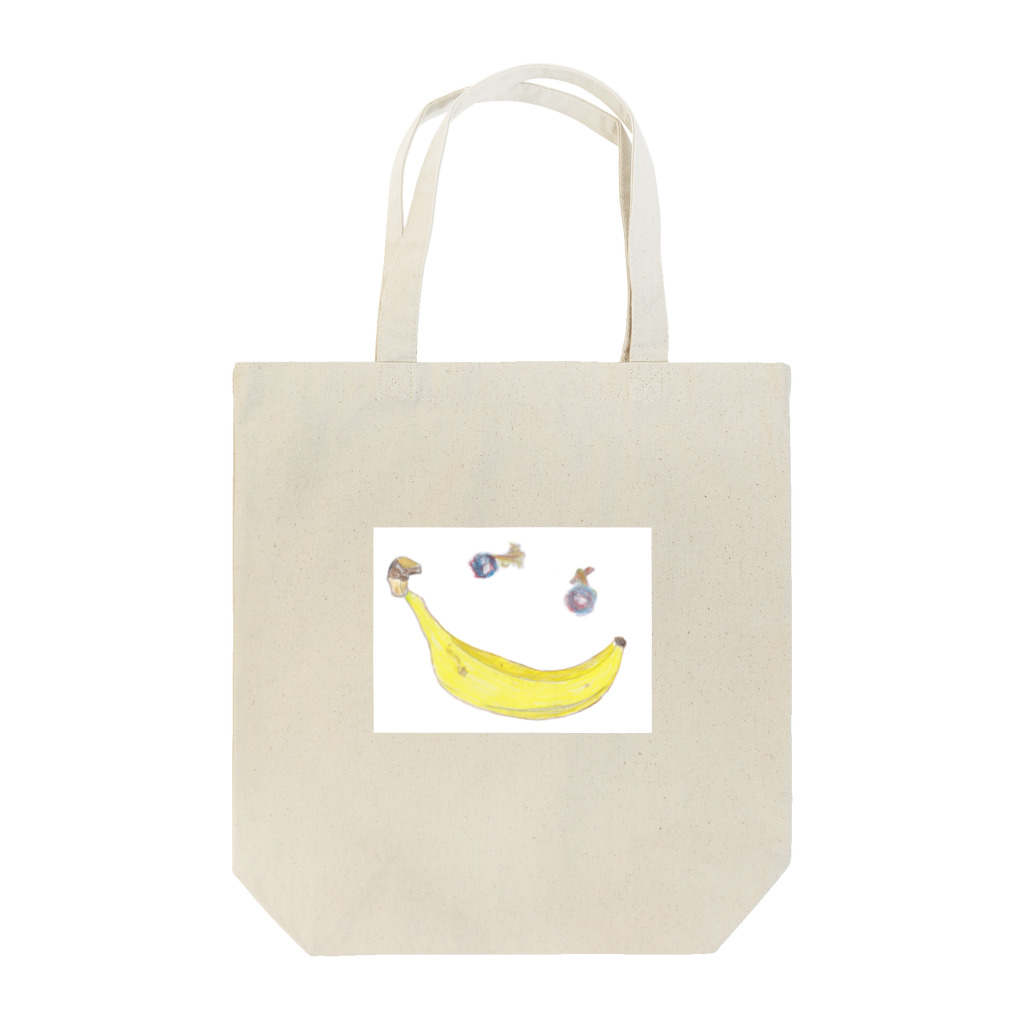ホームタウンスター　Hometown Star のバナナスマイリー　Banana Smiley Tote Bag