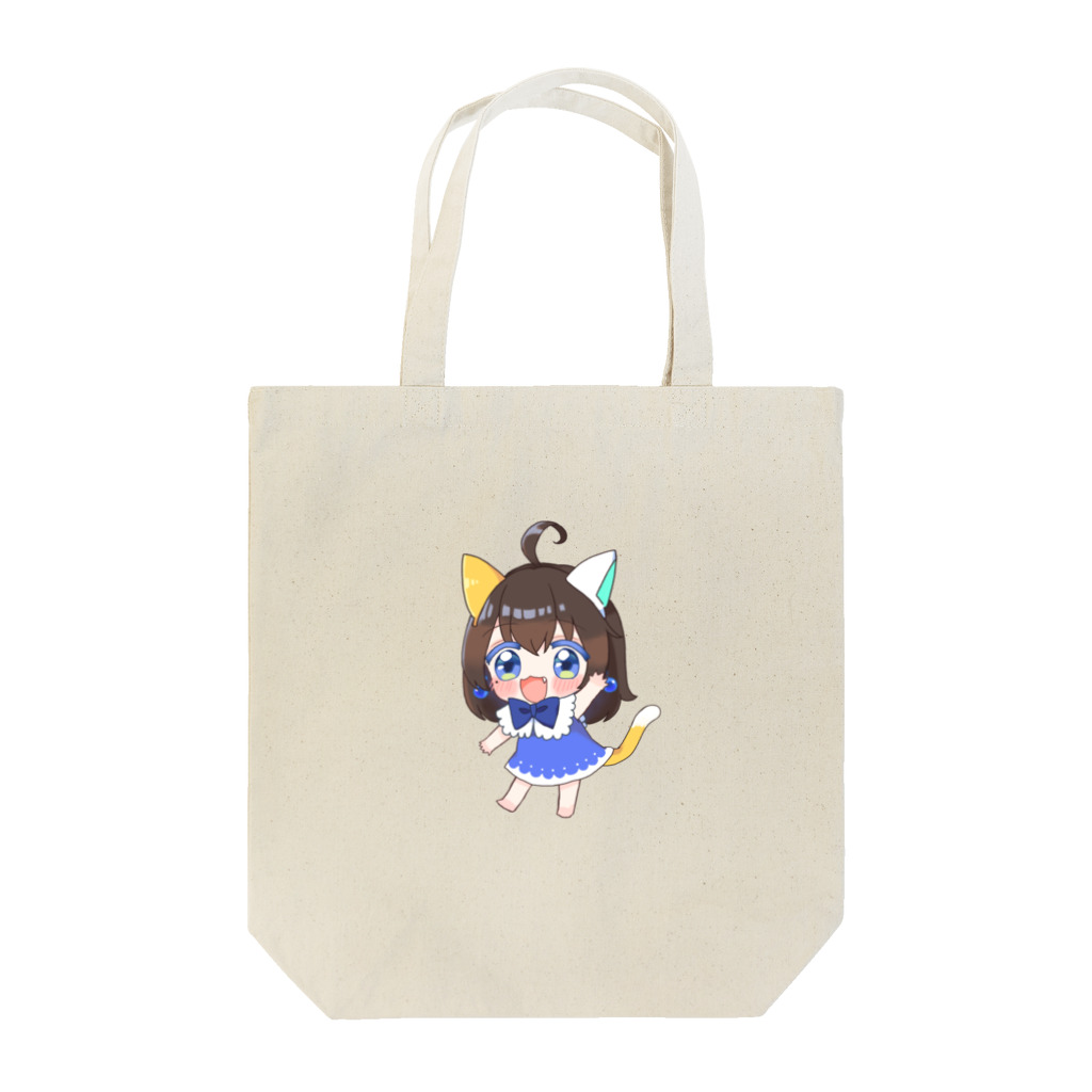 いもいも亭の燃えてるあんちゃん🔥💙 Tote Bag