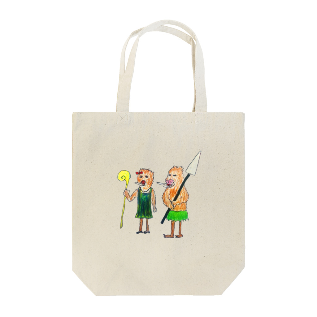 ハラペコの干支シリーズ　いのしし Tote Bag