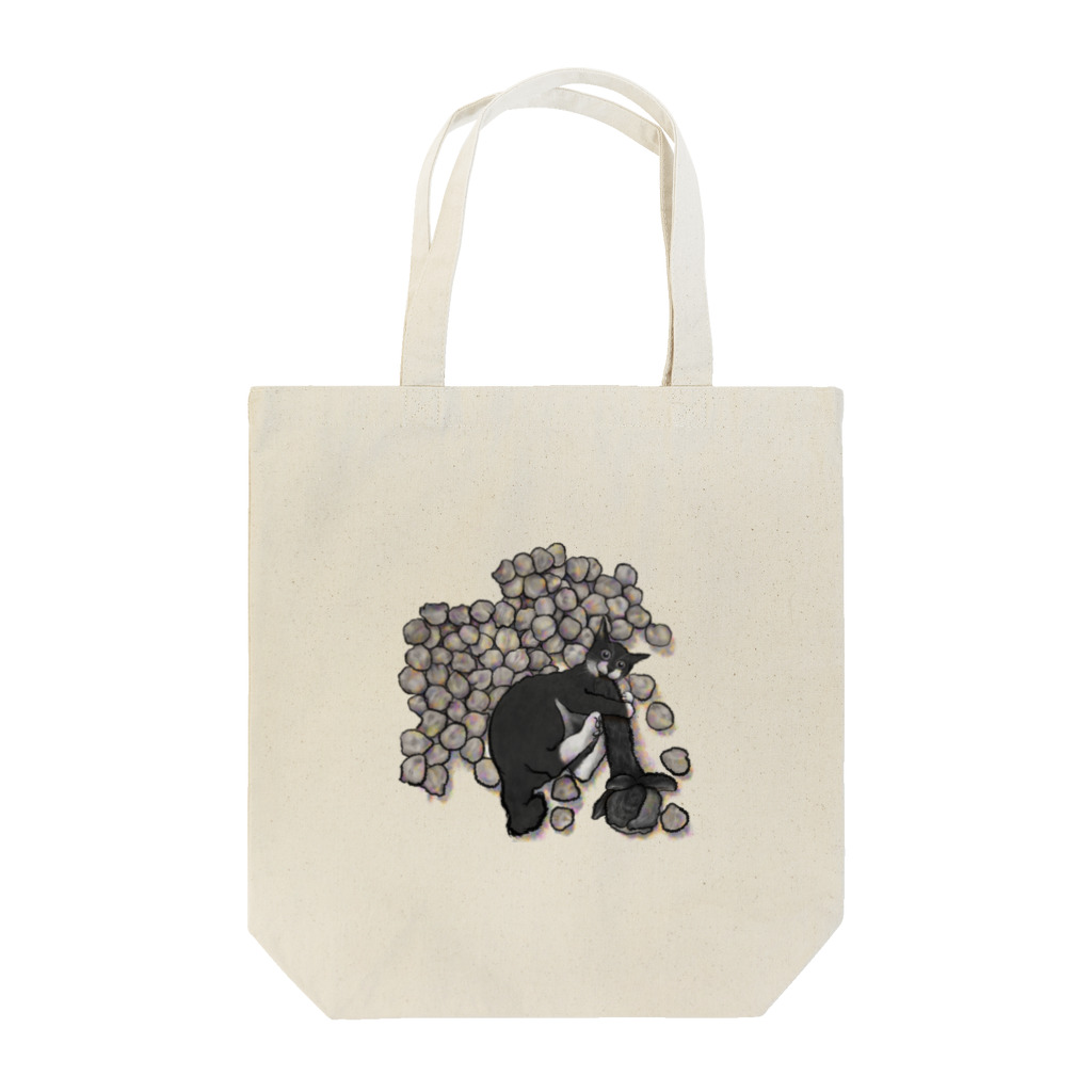 gossion［ごしょん］のクローブに猫キック Tote Bag