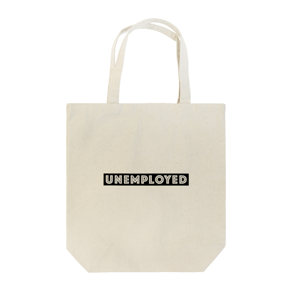 mincora.のニート UNEMPLOYED　- black ver. 02 - Tote Bag