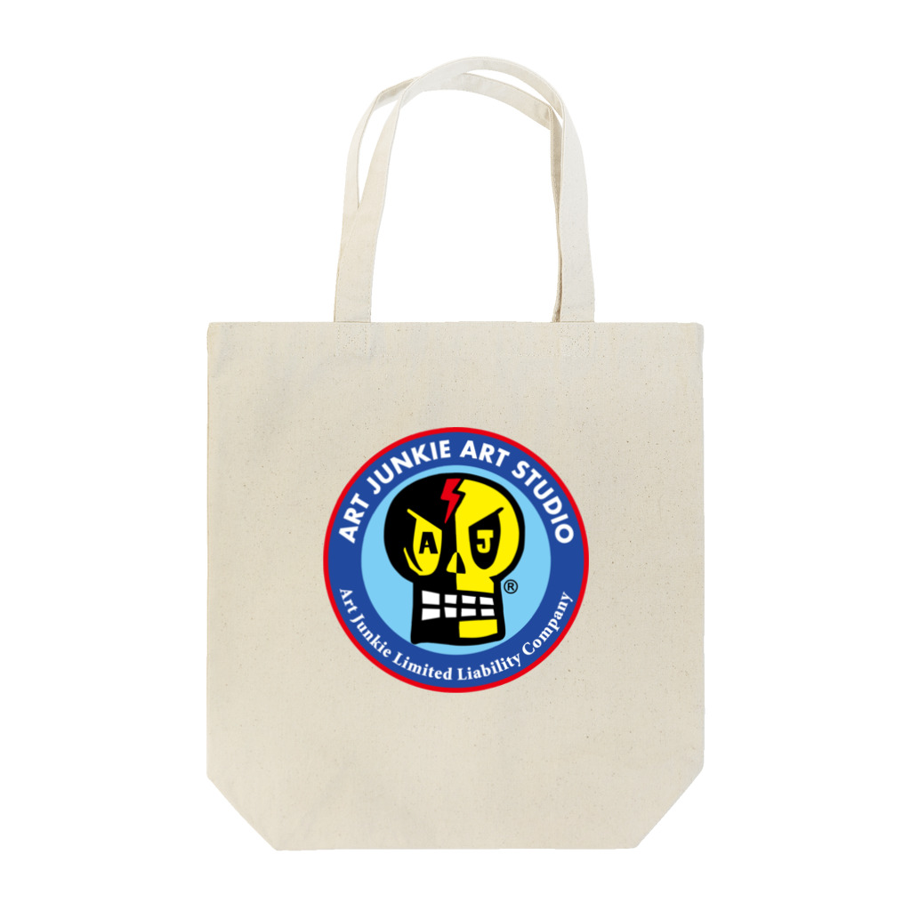 アートジャンキーSUZURI支店のART JUNKIE ART STUDIO ロゴ Tote Bag