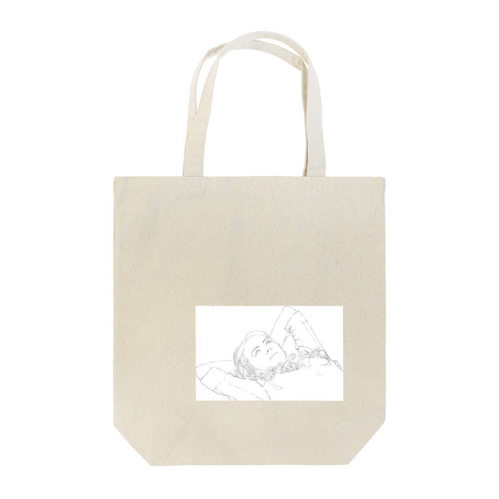 フラミンゴ洋裁店の空想 Tote Bag