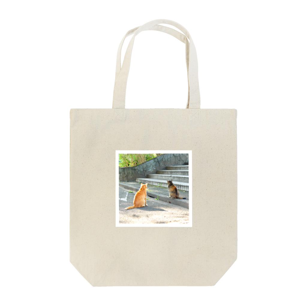 イロワケイルカさんの猫 Tote Bag