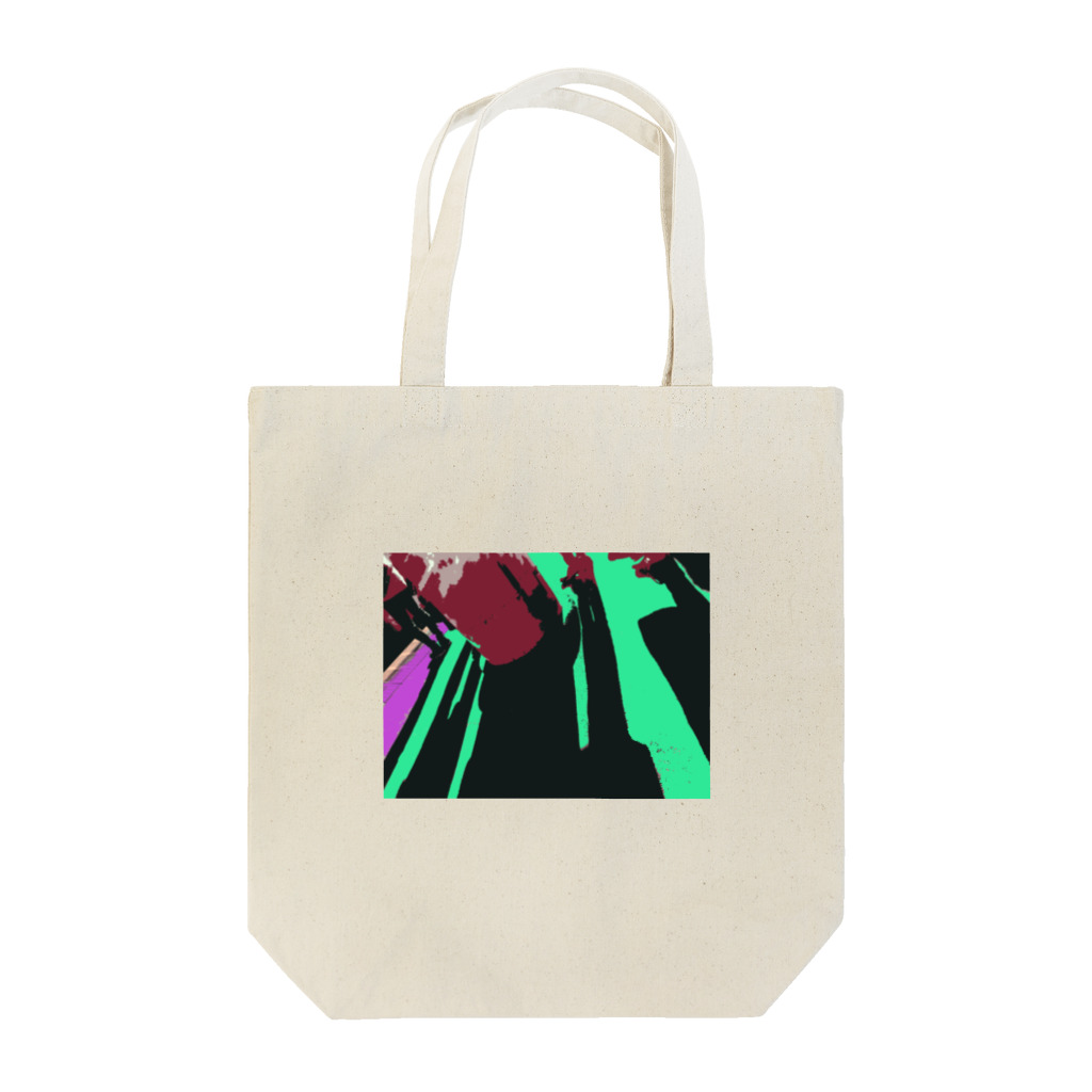 410kiki_shopの３番線ホームの影 Tote Bag