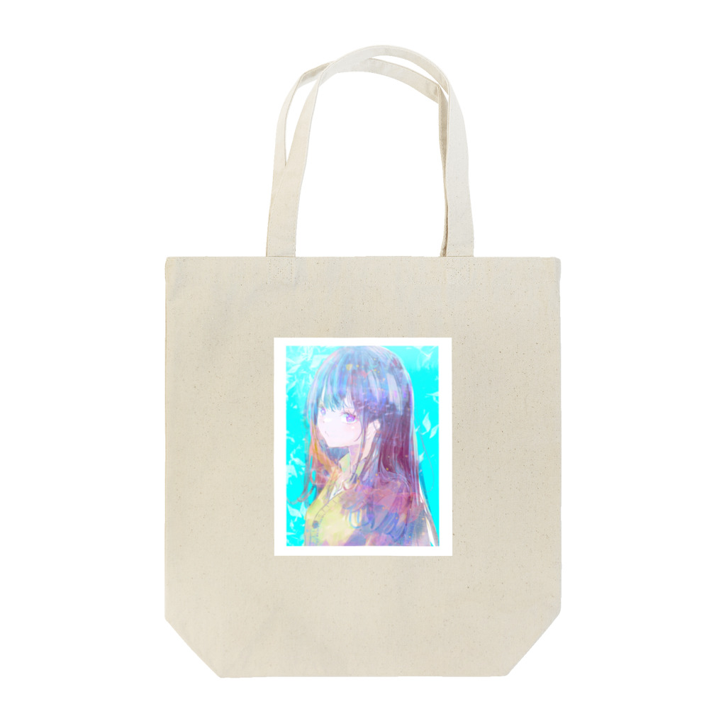 帆波　綾の青髪 Tote Bag