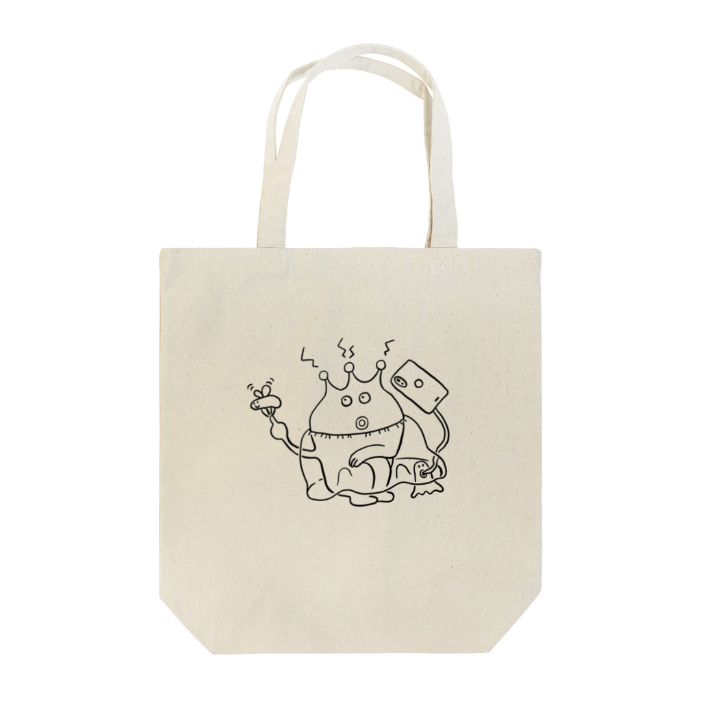 きーこのシースルーくんの友達 Tote Bag