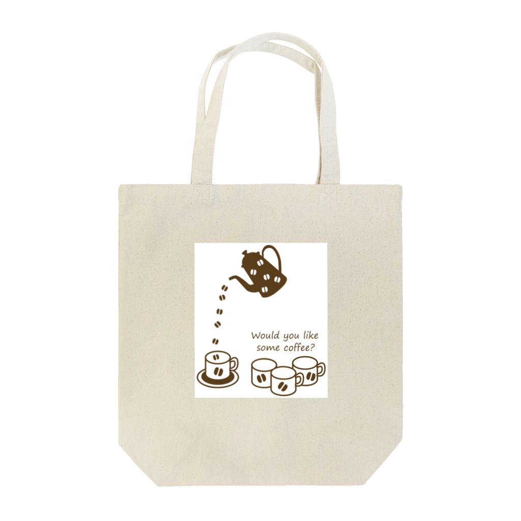 Lettle Happy Everydayのコーヒーはいかが？ Tote Bag