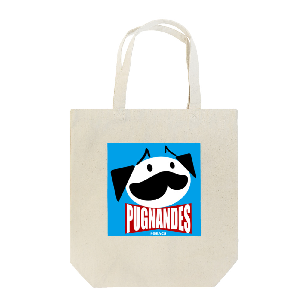 BEACSのPUGNANDES2022‗Blue Tote Bag