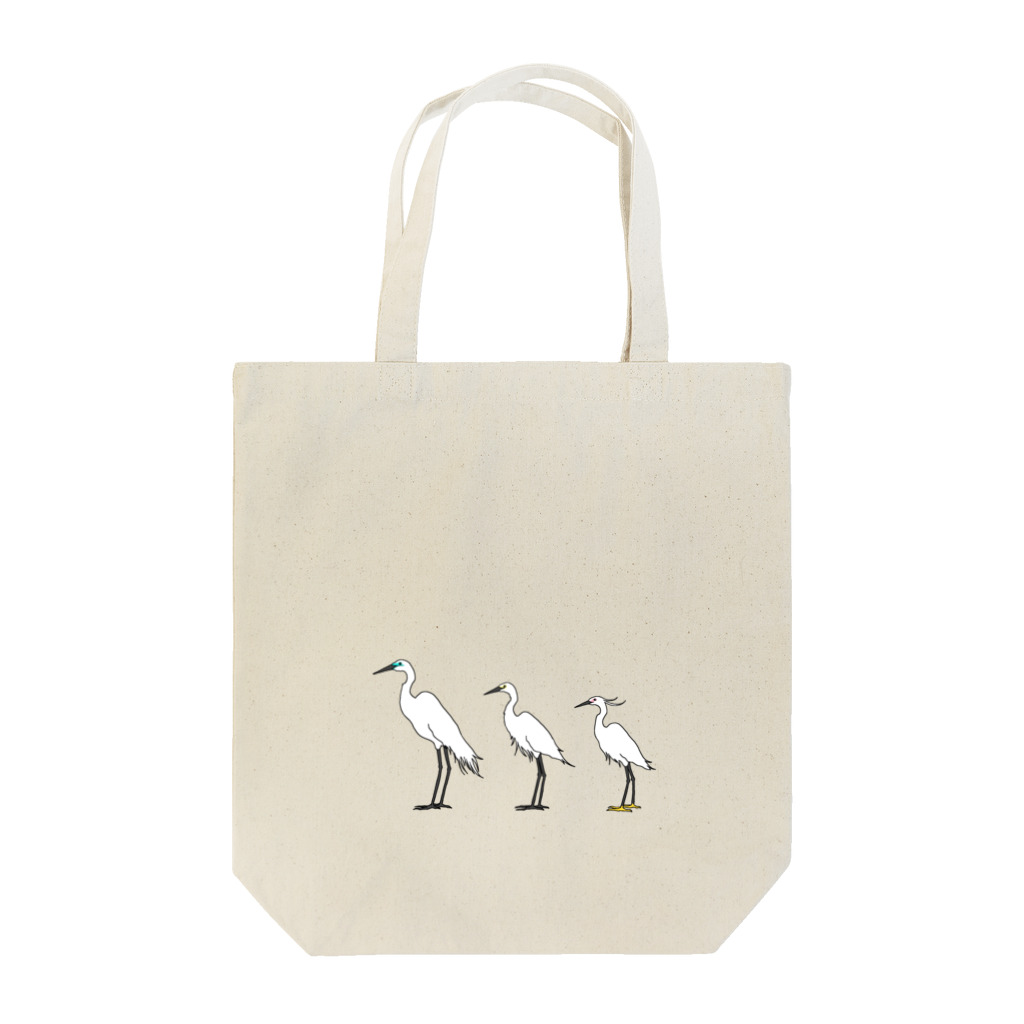 KlaboのWe are Egret not Heron!(under) Tote Bag