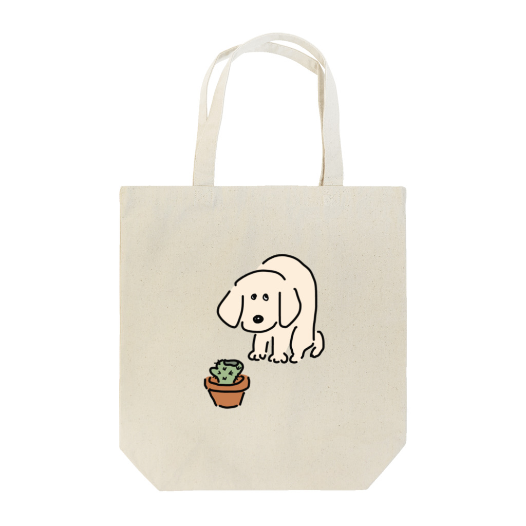 けちゃっぷごはんのお店のサボテンかじったの誰 Tote Bag