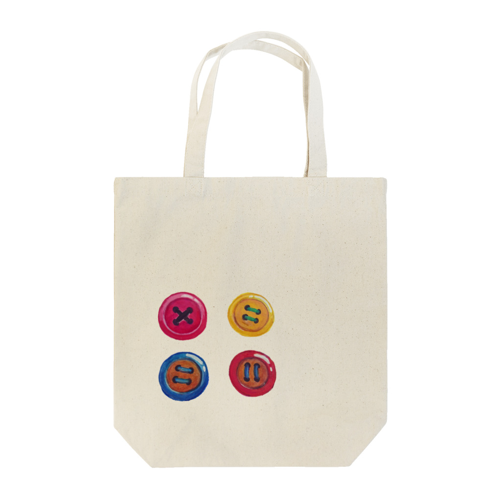 Chiharu Endoのカラフルボタン Tote Bag