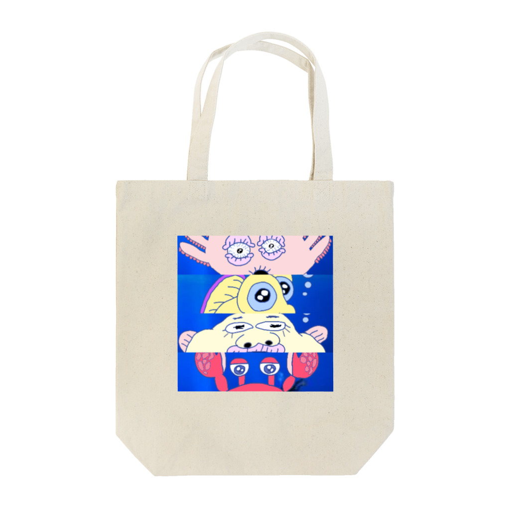 ぎょんすの寺子屋の深海オールスター Tote Bag