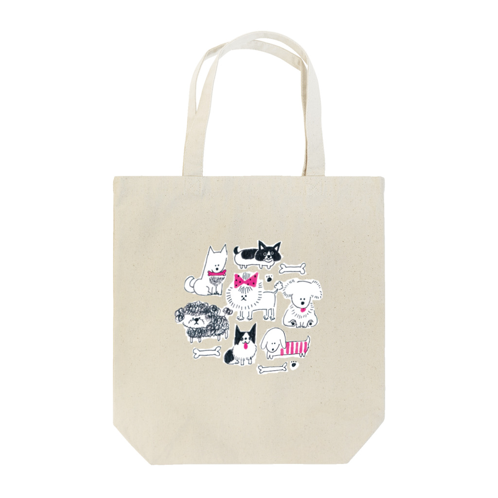 norishiroのわんわんかいぎ Tote Bag