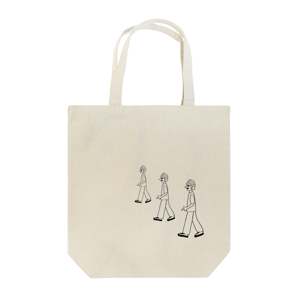 AIC(ｱｲｸ)のTAKE THE INITIATIVE.(黒字) Tote Bag