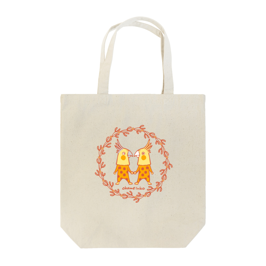 おくらのつぼのオカメインコ Tote Bag