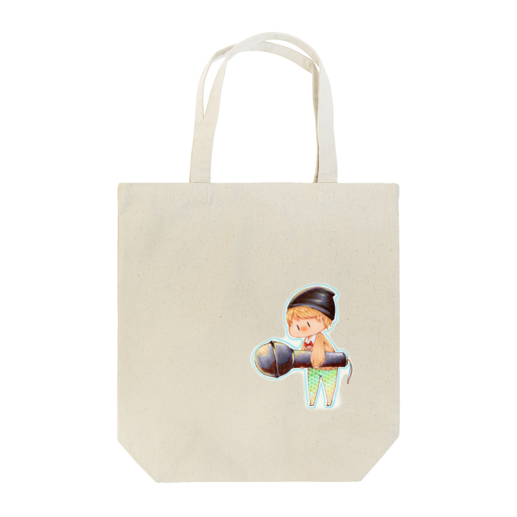 water_fleasの歌歌いの少年 Tote Bag