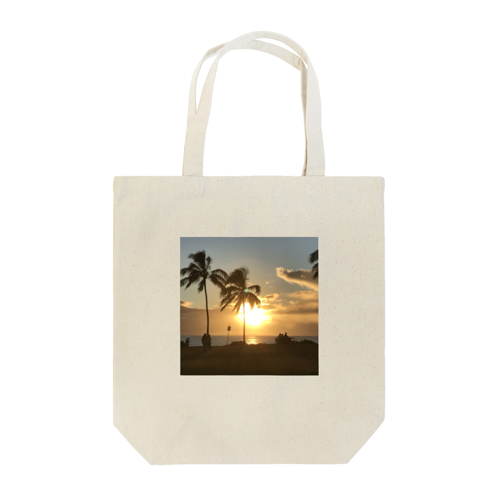 o-ri-のハワイの夕日 Tote Bag